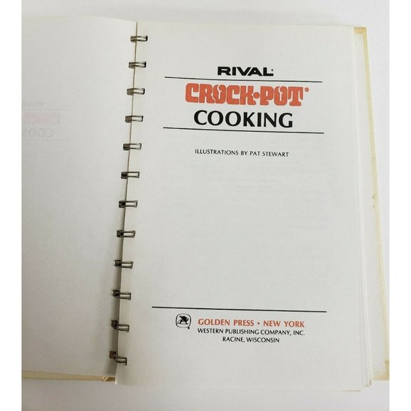 Cookbook, Rival Crockpot Cooking, 1975, VG (CK123) - Picture 3 of 6